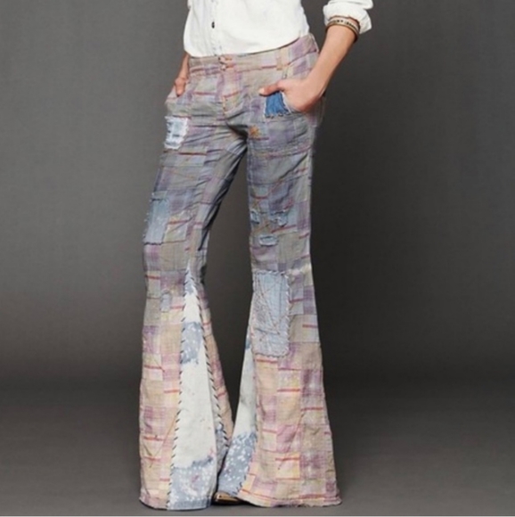Free People Pants - ISO!!!! Free People Patchwotk Flares